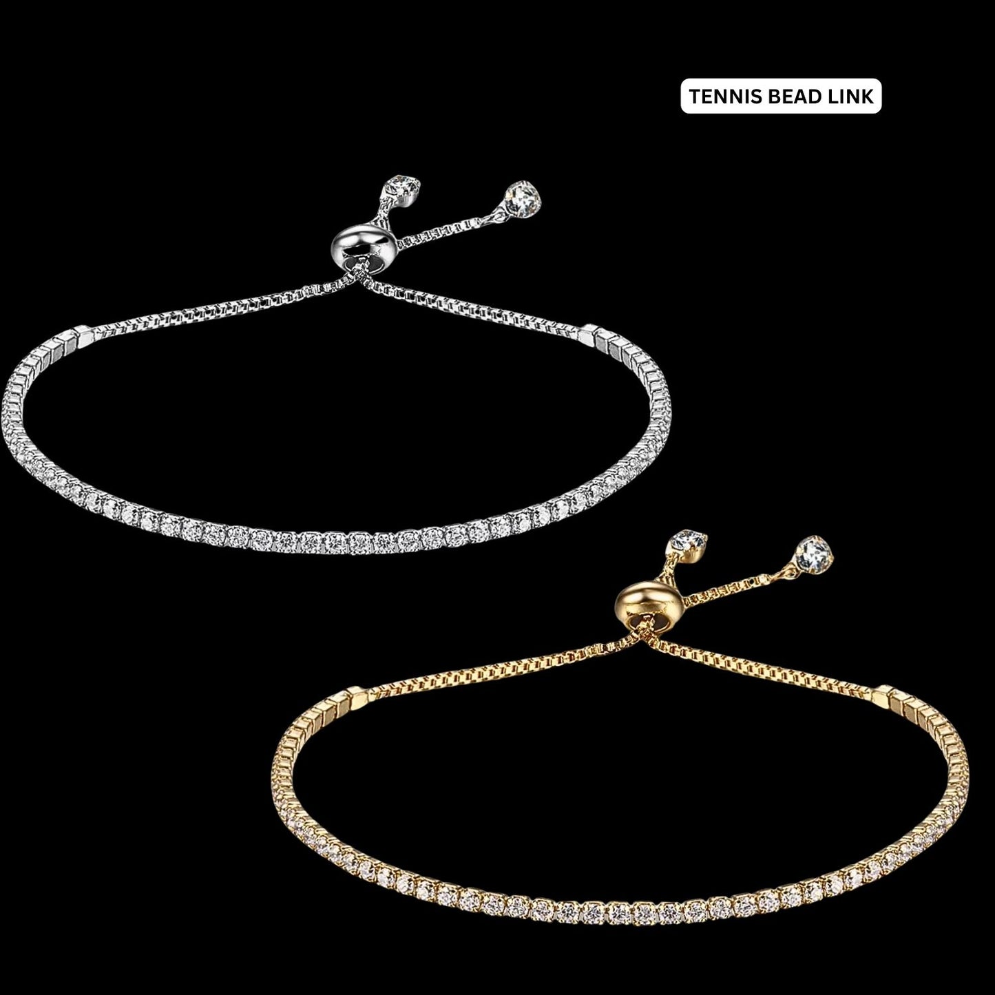 Tennis Bead Bracelet