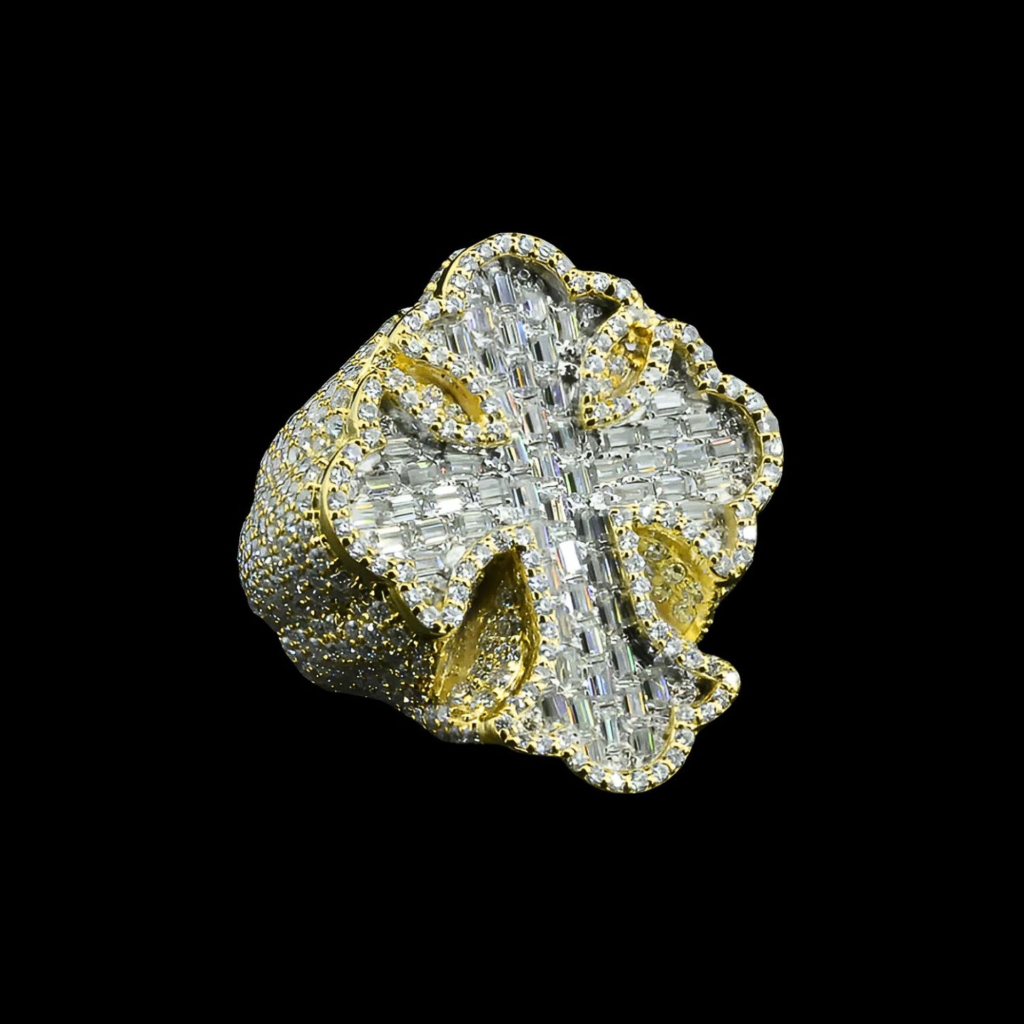 Diamond Cross Ring
