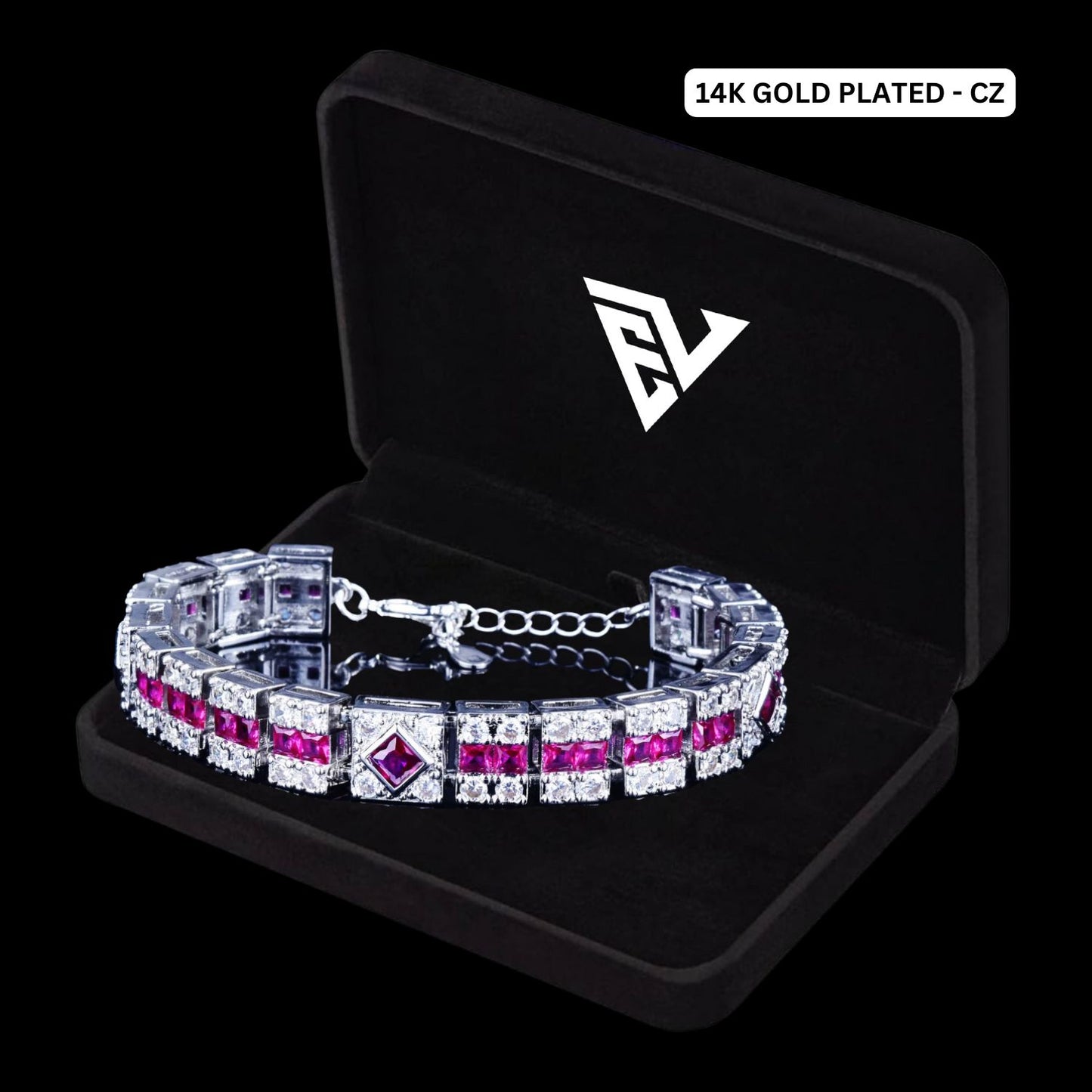 Radiant Purple Tennis Bracelet