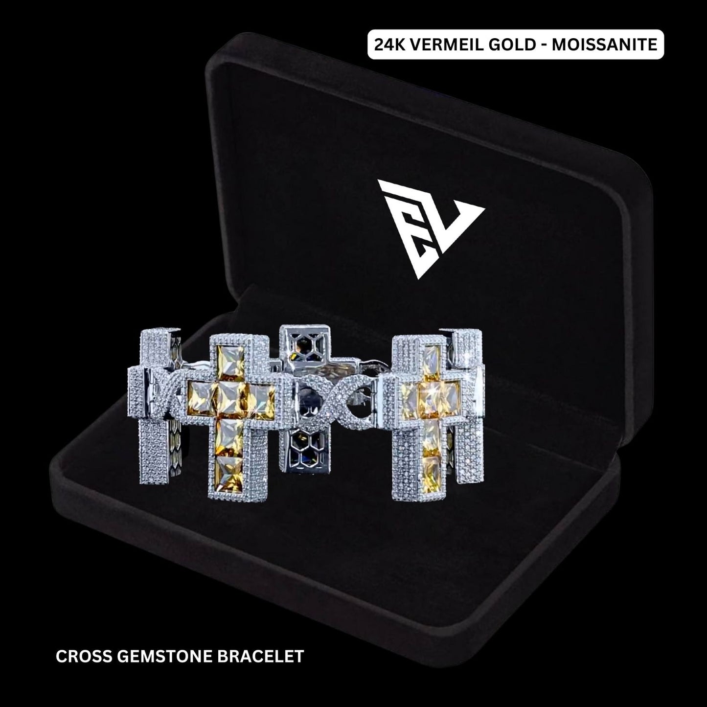 Cross Infinity Bracelet