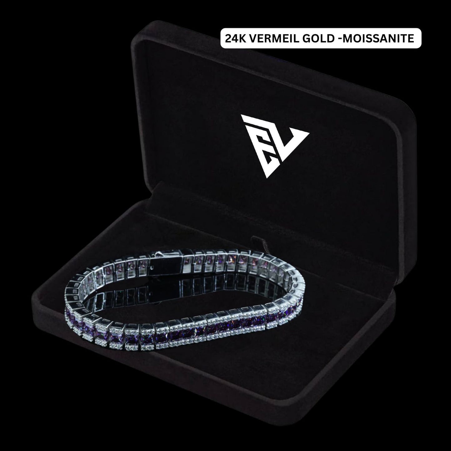 Radiant Purple Tennis Bracelet