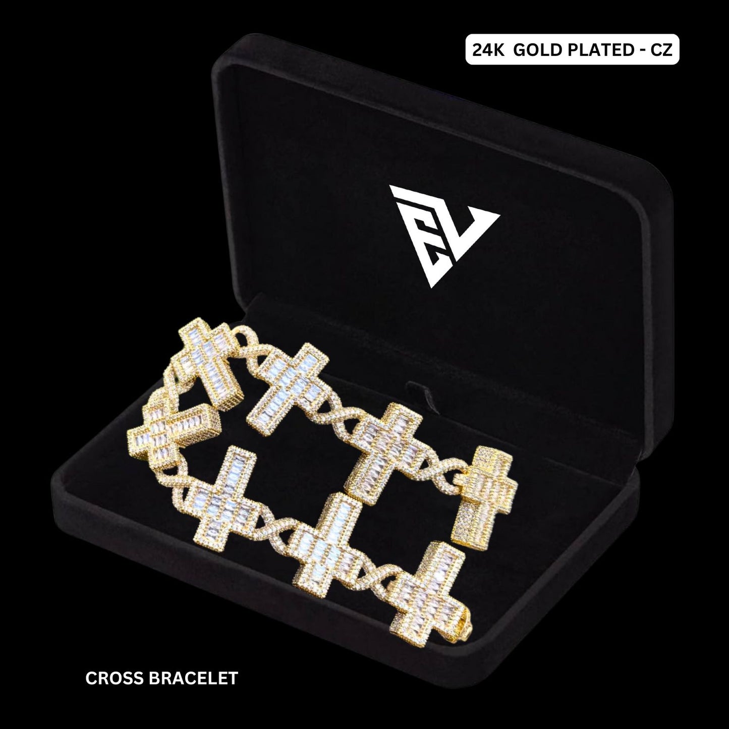 Cross Infinity Bracelet