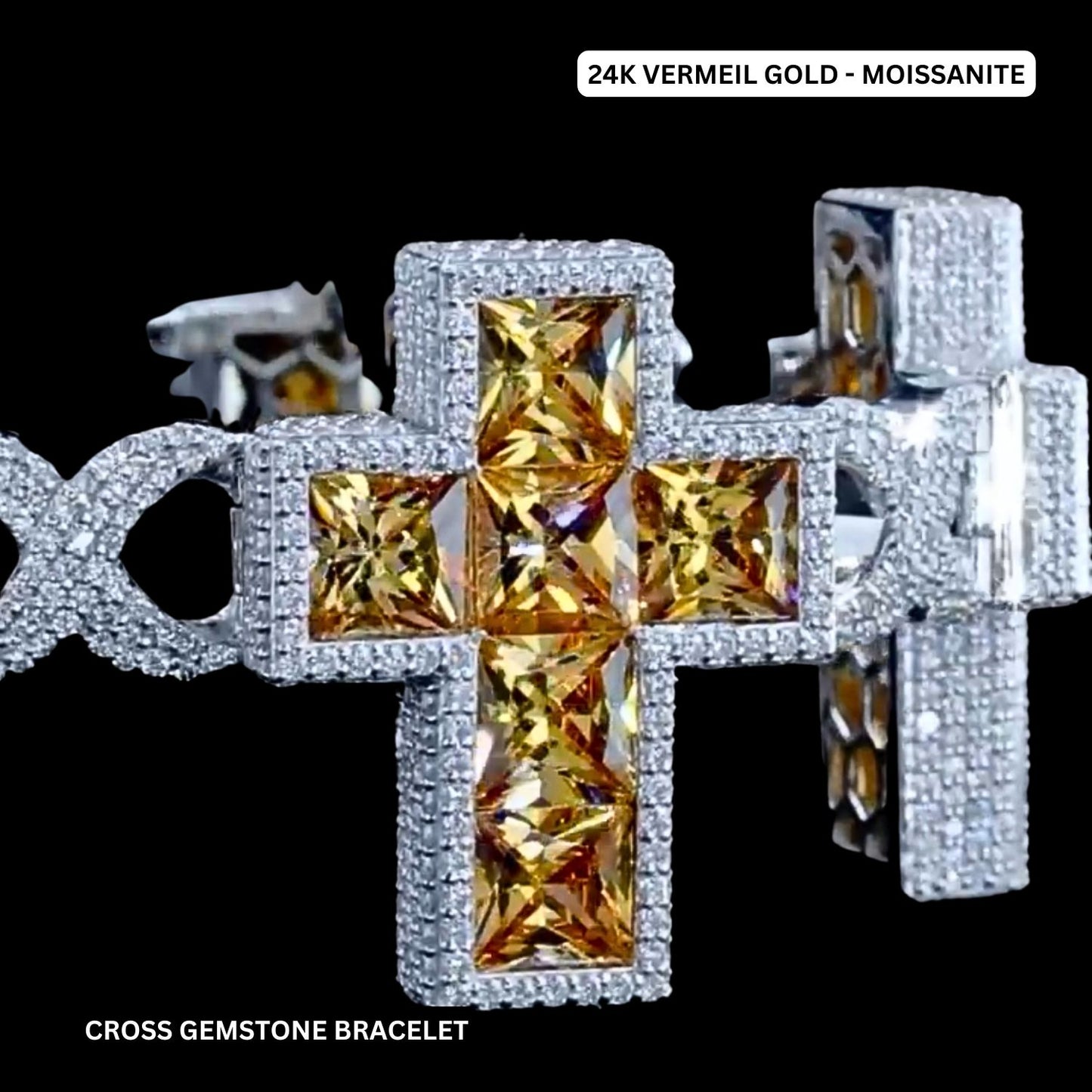 Cross Infinity Bracelet