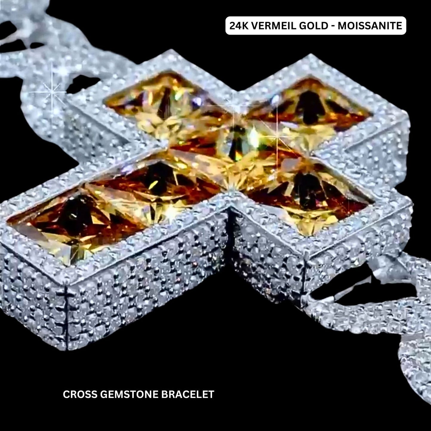 Cross Infinity Bracelet